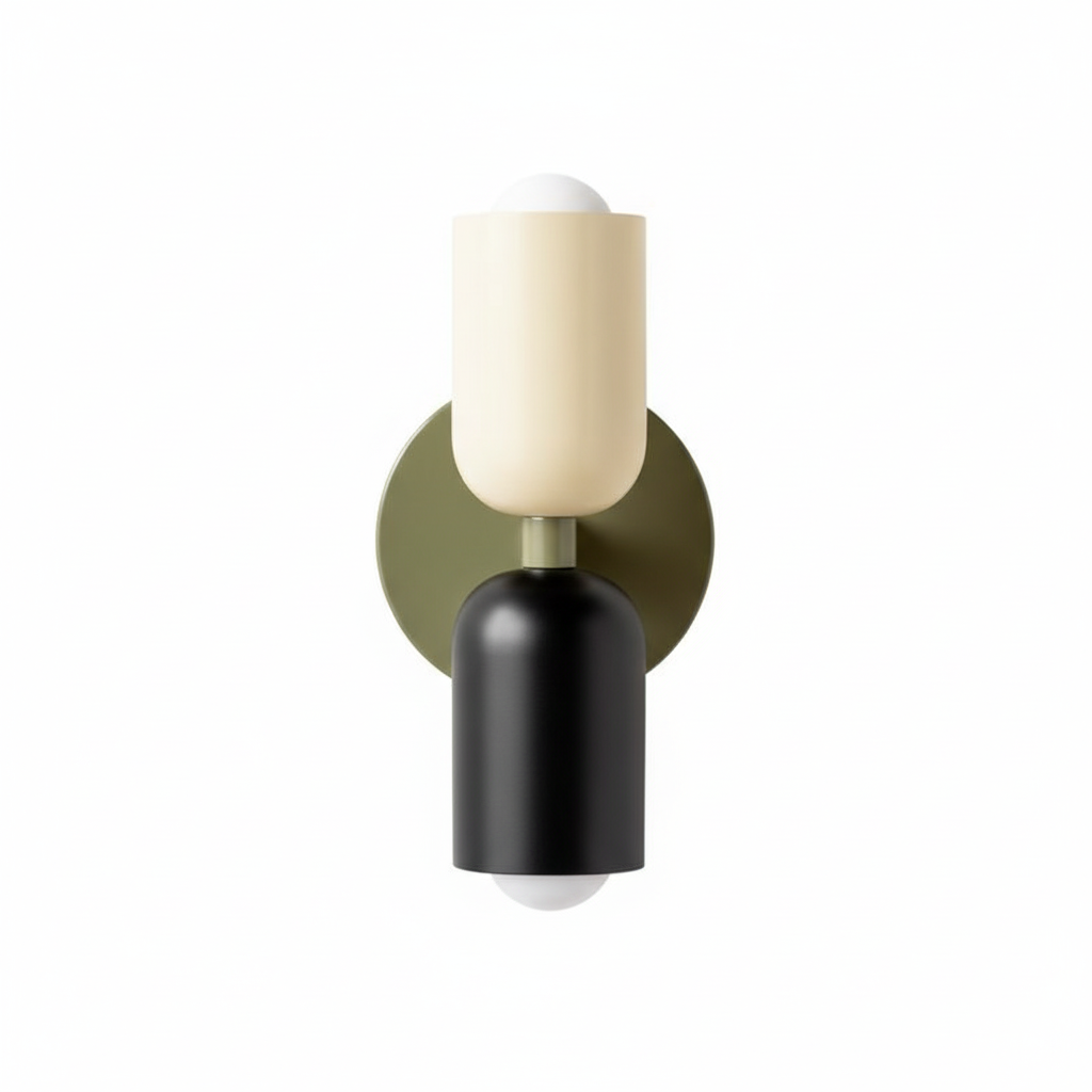 Wall Lamp with Iron Double Head Design for Indoor Lighting 2