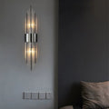 Wall Light with Crystal Shade and Gold Finish for Elegant Interiors 0
