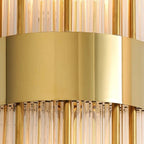 Wall Light with Crystal Shade and Gold Finish for Elegant Interiors 7