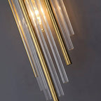 Wall Light with Crystal Shade and Gold Finish for Elegant Interiors 8
