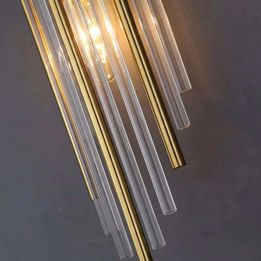 Wall Light with Crystal Shade and Gold Finish for Elegant Interiors 8