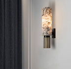 Wall Light with Marble and Brass Finish for Modern Interiors 3
