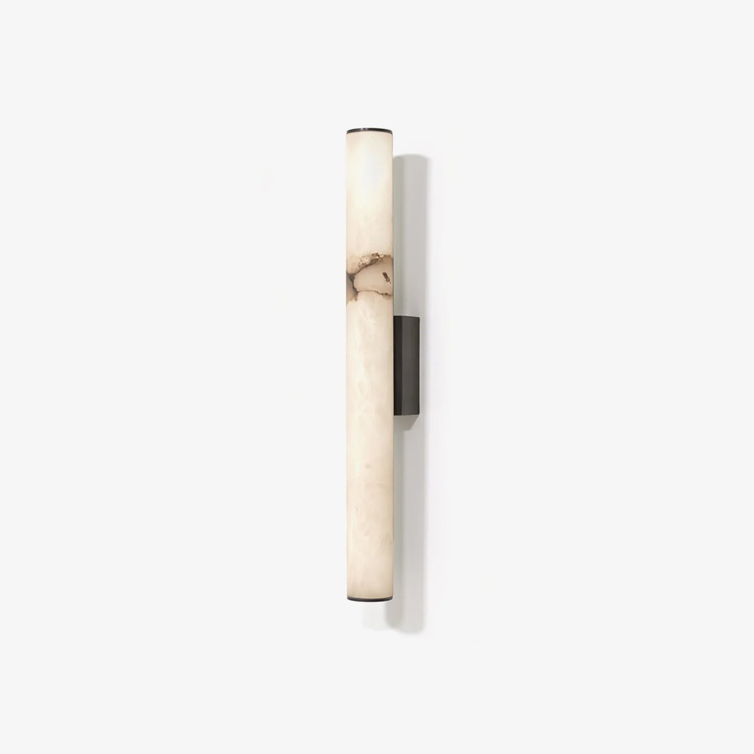 Wall Sconce Lighting with Resin Marble Effect and Copper Accents 2