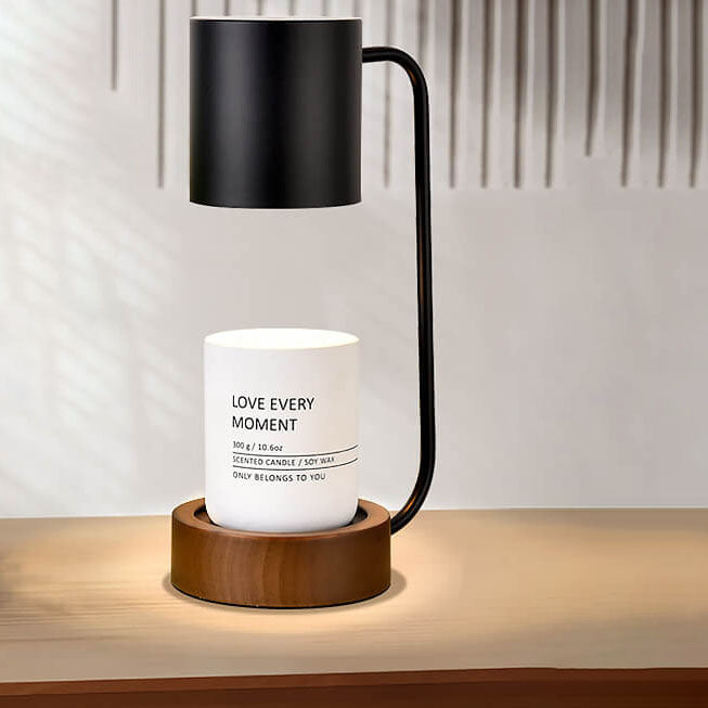 Wood Melting Wax Dimming Table Lamp