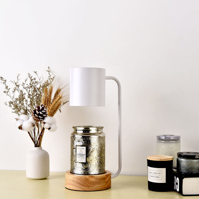 Wood Melting Wax Dimming Table Lamp