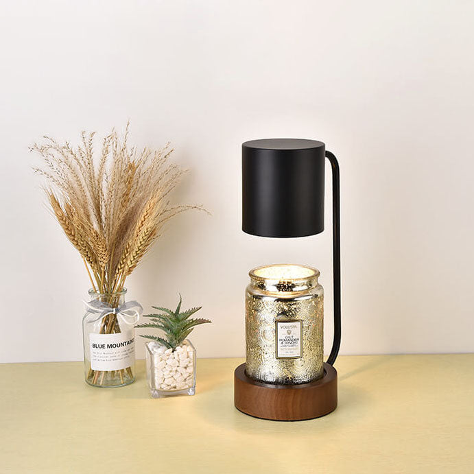 Wood Melting Wax Dimming Table Lamp