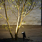 Solar Spot Light Outdoor Waterproof, Adjustable RGB Landscape Light with Sensor - Garden Tree Uplighting for Yard Patio Wall