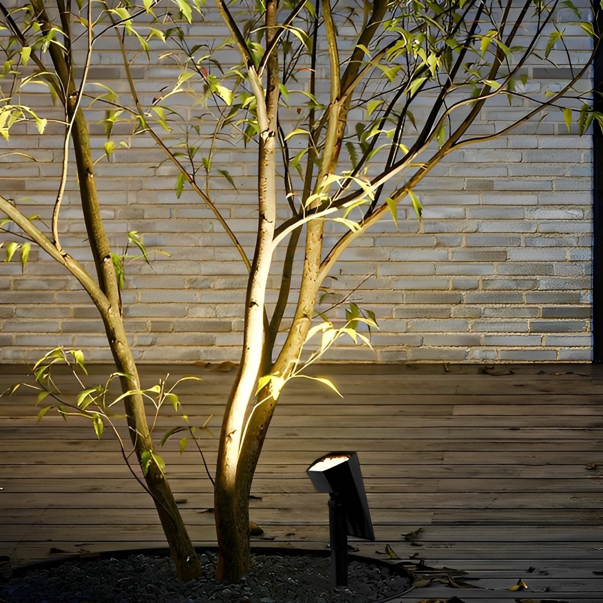Solar Spot Light Outdoor Waterproof, Adjustable RGB Landscape Light with Sensor - Garden Tree Uplighting for Yard Patio Wall