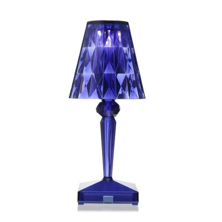 Crystal Table Lamp, Modern Decorative Bedside Lamp - Elegant Crystal Accent Lighting for Bedroom Living Room Nightstand