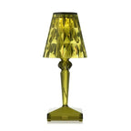Crystal Table Lamp, Modern Decorative Bedside Lamp - Elegant Crystal Accent Lighting for Bedroom Living Room Nightstand