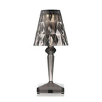 Crystal Table Lamp, Modern Decorative Bedside Lamp - Elegant Crystal Accent Lighting for Bedroom Living Room Nightstand