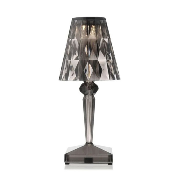 Crystal Table Lamp, Modern Decorative Bedside Lamp - Elegant Crystal Accent Lighting for Bedroom Living Room Nightstand