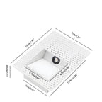 Motion Sensor LED Recessed Wall Light, Minimalist Step Stair Sconce - Indoor Night Lighting for Stairway Hallway Corridor