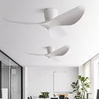 Ceiling Fan with Remote, Modern 6-Speed Reverse DC Motor Fan - Quiet Indoor Cooling Ceiling Fan for Living Room Bedroom Office