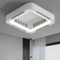 Bladeless Ceiling Fan with Light and Remote, Modern Minimalist LED Fan - Indoor Cooling Ceiling Fan for Bedroom Living Room