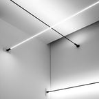 LED Linear Wall Light Rotatable, Modern Long Strip Light Bar - Adjustable Indoor Wall Lighting for Living Room Bedroom Stairs