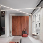 LED Linear Wall Light Rotatable, Modern Long Strip Light Bar - Adjustable Indoor Wall Lighting for Living Room Bedroom Stairs