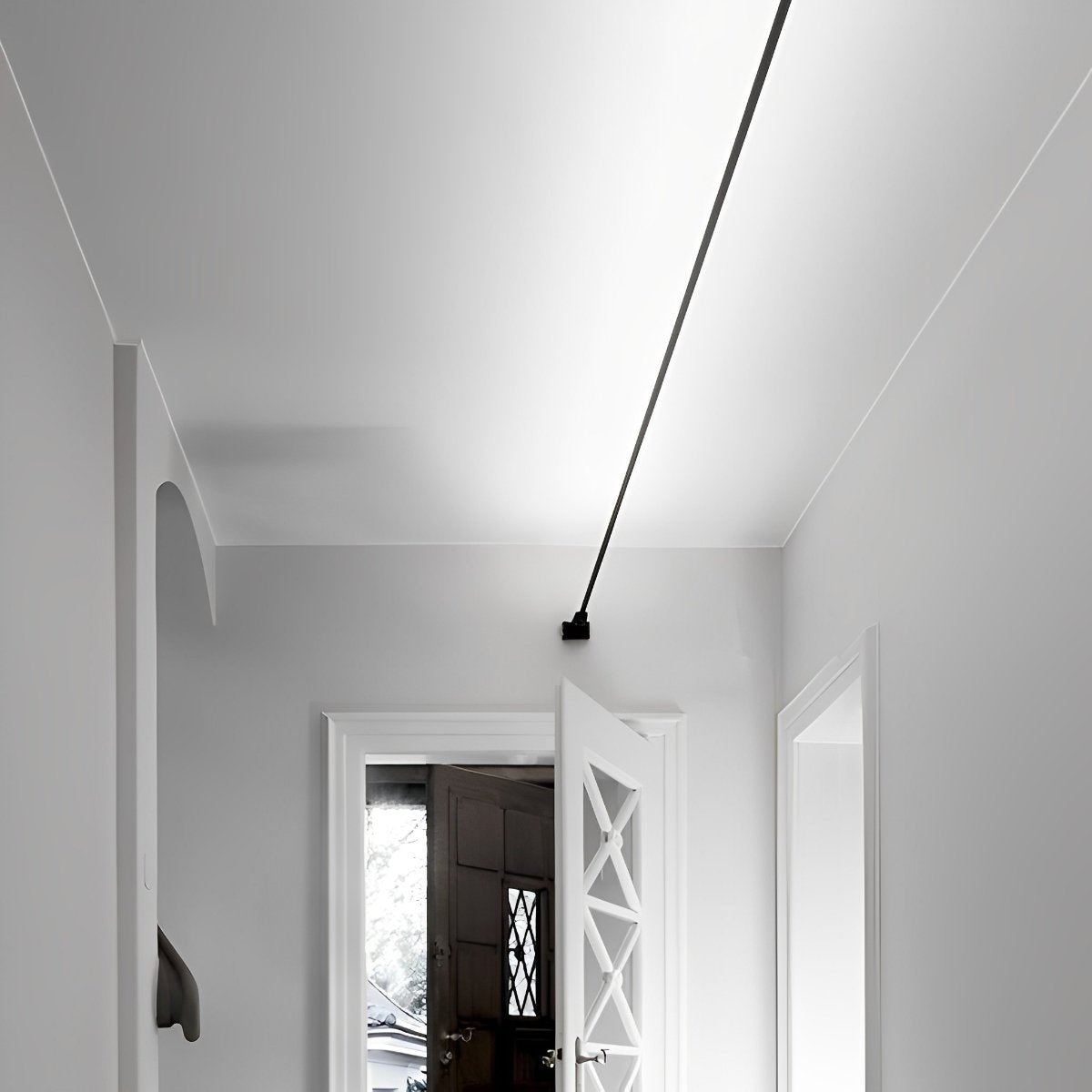 LED Linear Wall Light Rotatable, Modern Long Strip Light Bar - Adjustable Indoor Wall Lighting for Living Room Bedroom Stairs