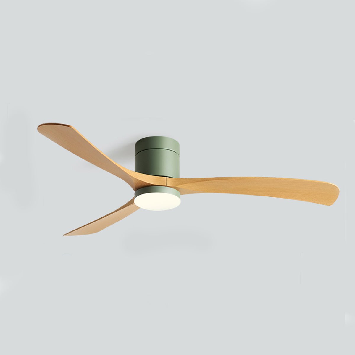 Ceiling Fan with Light and Remote, 6-Speed Reverse DC Motor - Modern Indoor LED Ceiling Fan for Living Room Bedroom