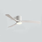 Ceiling Fan with Light and Remote, 6-Speed Reverse DC Motor - Modern Indoor LED Ceiling Fan for Living Room Bedroom