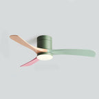 Ceiling Fan with Light and Remote, 6-Speed Reverse DC Motor - Modern Indoor LED Ceiling Fan for Living Room Bedroom