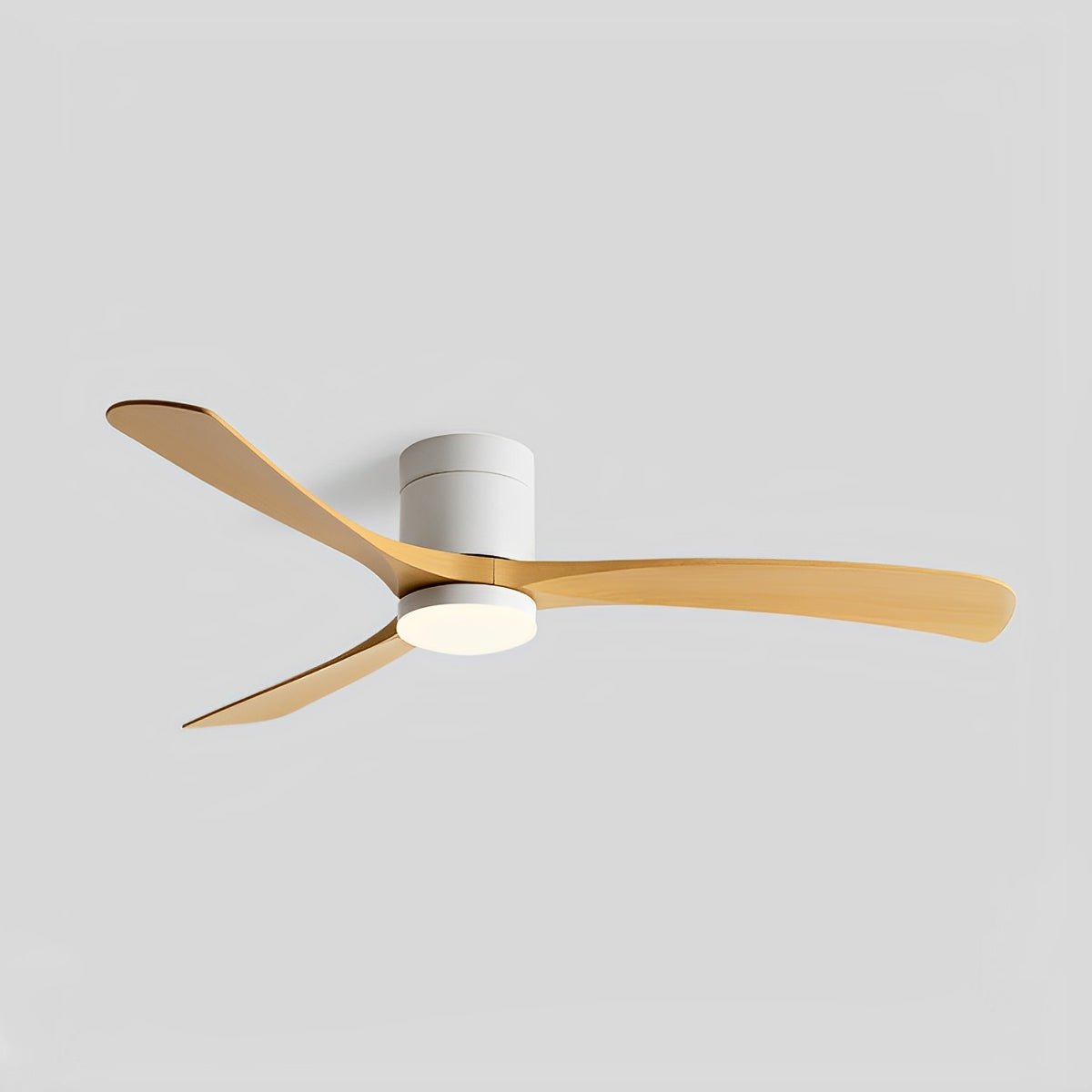 Ceiling Fan with Light and Remote, 6-Speed Reverse DC Motor - Modern Indoor LED Ceiling Fan for Living Room Bedroom