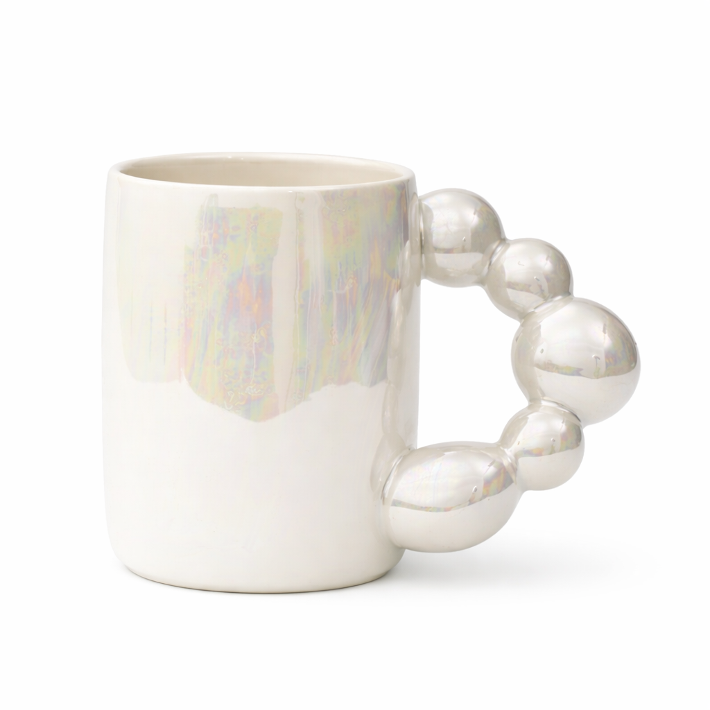 Porcelain Cups 300 ml with Minimalist Design – Elegant Dishwasher and Microwave Safe Mugs for Coffee and Tea