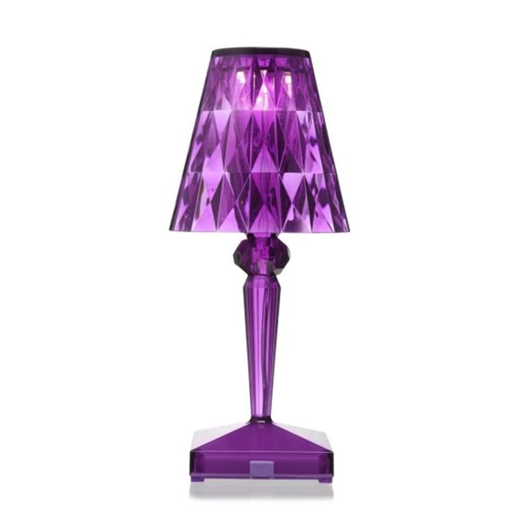 Crystal Table Lamp, Modern Decorative Bedside Lamp - Elegant Crystal Accent Lighting for Bedroom Living Room Nightstand