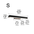 Motion Sensor Outdoor Wall Light Waterproof, Black Rectangular LED Sconce - Modern Exterior Wall Lighting for Porch Garage