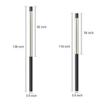 Residential Bollard Lights Modern Cylindrical LED Landscape Light