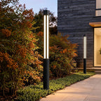 Residential Bollard Lights Modern Cylindrical LED Landscape Light