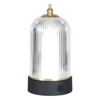 Rechargeable Table Lamp Dimmable, Vintage Cordless Atmosphere Lamp - Portable LED Bedside Mood Light for Bedroom Restaurant