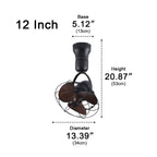 Ceiling Fan with Remote, Vintage Swing Rotation 6-Speed Adjustable Fan - Modern Indoor Cooling Fan for Living Room Bedroom