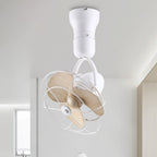 Ceiling Fan with Remote, Vintage Swing Rotation 6-Speed Adjustable Fan - Modern Indoor Cooling Fan for Living Room Bedroom