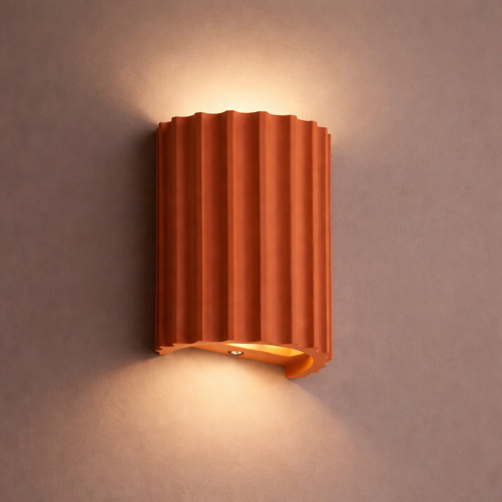 Contemporary Resin Wall Light – Vibrant Wall Lamp Sconce for Living Room, Bedroom, and Hallway Decor