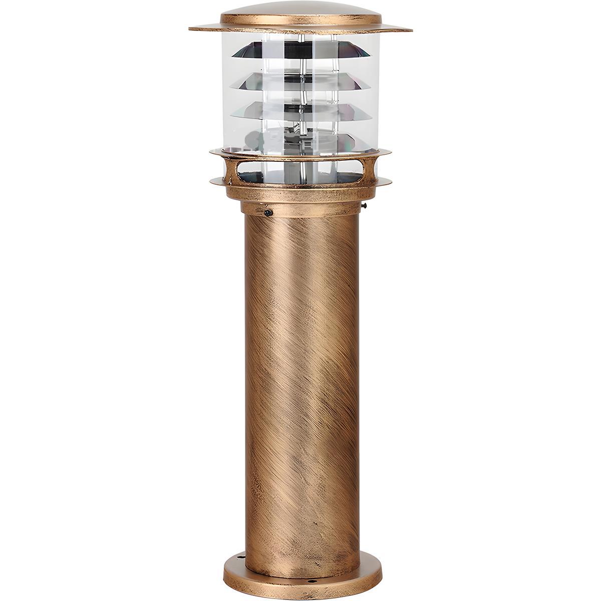 Outdoor Landscape Light Waterproof, Cylinder Tiered LED Path Light - Garden Pathway Bollard Lighting for Driveway Yard Patio