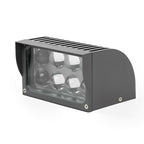 Outdoor Wall Light Waterproof IP65, Modern LED Spotlight Sconce - Exterior Up Down Wall Lighting for Porch Patio Facade