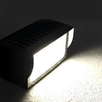 Outdoor Wall Light Waterproof IP65, Modern LED Spotlight Sconce - Exterior Up Down Wall Lighting for Porch Patio Facade