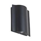 Outdoor Wall Sconce Light Waterproof, Up and Down Water Wave LED - Modern Exterior Wall Lighting for Porch Patio Garden