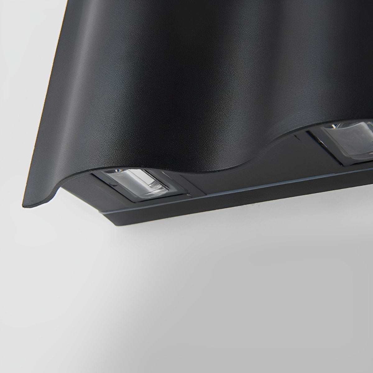 Outdoor Wall Sconce Light Waterproof, Up and Down Water Wave LED - Modern Exterior Wall Lighting for Porch Patio Garden