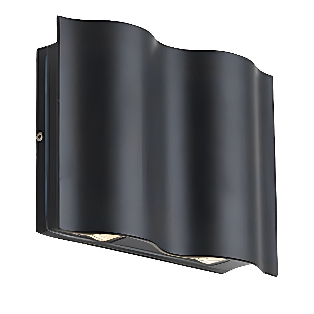 Outdoor Wall Sconce Light Waterproof, Up and Down Water Wave LED - Modern Exterior Wall Lighting for Porch Patio Garden