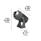 Outdoor LED Spot Light Waterproof, Super Bright Exterior Spotlight - Wall Mount Security Flood Lighting for Garden Yard