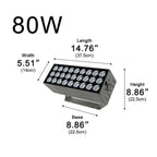 Outdoor Wall Light Waterproof IP65, Modern LED Spotlight Sconce - Exterior Up Down Wall Lighting for Porch Patio Facade