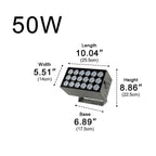 Outdoor LED Spot Light Waterproof, Super Bright Exterior Spotlight - Wall Mount Security Flood Lighting for Garden Yard