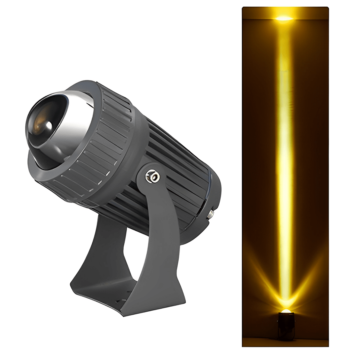 Outdoor LED Spot Light Waterproof, Super Bright Exterior Spotlight - Wall Mount Security Flood Lighting for Garden Yard