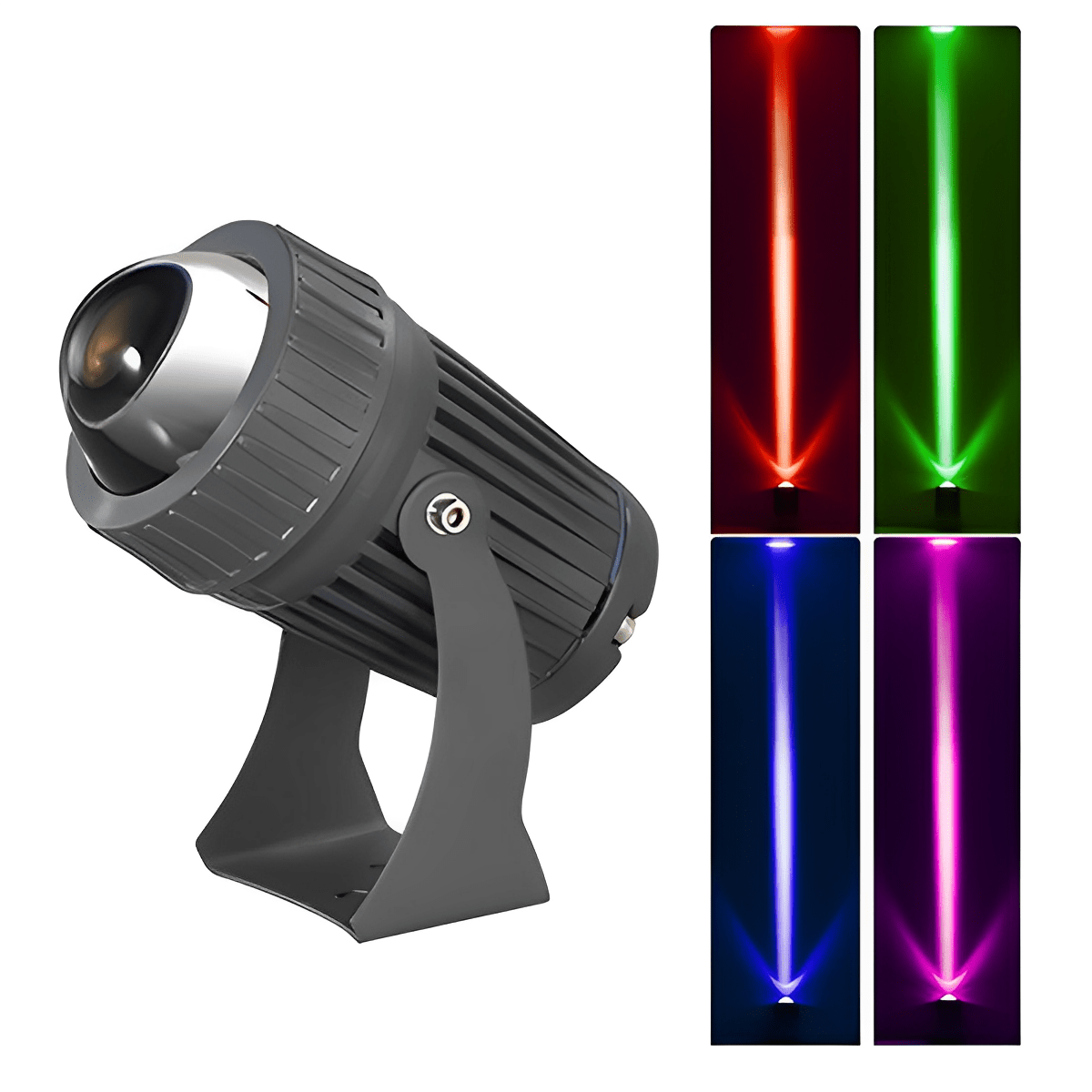 Outdoor LED Spot Light Waterproof, Super Bright Exterior Spotlight - Wall Mount Security Flood Lighting for Garden Yard