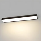 Outdoor LED Wall Light Waterproof Black, Up Down Strip Porch Light - Modern Exterior Wall Sconce for Facade Patio Garage