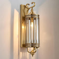 Outdoor Porch Light Waterproof, Vintage Mid Century LED Wall Lantern - Exterior Wall Sconce for Front Door Patio Garage