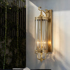 Outdoor Porch Light Waterproof, Vintage Mid Century LED Wall Lantern - Exterior Wall Sconce for Front Door Patio Garage