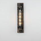 Industrial Wall Sconce, Vintage Iron LED Wall Light - Rustic Indoor Wall Lighting Fixture for Living Room Bedroom Hallway Stairs